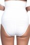 White High Waist Double Slip Corset - 3