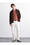 Peak New Season Brown Men's Velvet Cardigan - 2