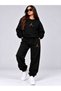 Zero Collar Sweat Suit 2-Piece Combination Winter Shardoon Suit Women/Men