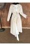 Full Length Standard Sleeve Cashmere Coat - 5