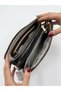 Women's Suede Hand and Shoulder Bag 26X16 cm - 4