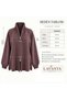 Double-Way Zippered Knitwear Cardigan - 4