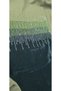 Premium Green Korean Nida Abaya with Velvet Detailing & Elegant Beads Work Luxury Modest Wear - 3