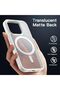 Magnetic Matte Case for iPhone 15 Pro, Black - 4