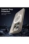 Magnetic Matte Case for iPhone 15 Pro, Black - 5