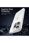 Magnetic Matte Case for iPhone 15 Pro, Black - 5