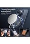 Magnetic Matte Case for iPhone 15 Pro, Black - 3