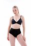 Black Laser Cut High Waist Ghost Panties