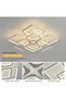 Modern LED Ceiling Light, 100W Dimmable Flush Mount with Remote - 2