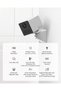 CB2 Security Camera with Battery, 1080p WiFi camera, Mini Camera with Smart Human Motion Detection, - 2
