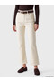 Alita City Lcw Vision Ecru Denim Straight Spanish & Flare High Spanish Leg Women's Jean P - 2