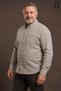 Relaxed Fit Winter Plaid Pattern Long Sleeve Classic Men's Dad Shirt - 4