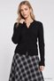 Wool Blend Buttoned Knitwear Cardigan Lyy0148 Black - 2