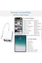 قارئ بطاقات SD من نوع Lightning لأجهزة iPhone، محول كاميرا USB 4 في 1 متوافق مع بطاقات SD/TF، ذاكرة - 4