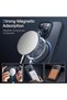 Magnetic Matte Case for iPhone 15 Pro, Black - 3
