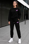 Zero-Collar Sharddonted Sweatshirt Seasonal Svp Printed Women'S/Men's Unisex Model