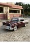 Motormax 1957 Chevy Bel Air Classic Model Car Mm-73228 Claret Red - 7
