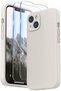 Compatible with iPhone 14 Case with Screen Protector (Camera Protection & Soft Microfiber Lin