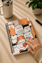 Checkered Notebook L 110 Gr. Extra Thick Cream Paper L 45 Sheets 90 Pages L A5 School Notebook - 2