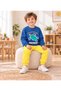 2 İpilks 100% Cotton Top and Bottom Children's Set with Turtle Pattern, Suitable for Boys' Kindergarten & Nursery - 6