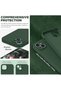 Compatible with iPhone 14 Case with Screen Protector (Camera Protection & Soft Microfiber Lin - 4