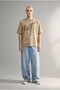 Boxy Fit Crew Neck Printed Short Sleeve T-Shirt J0790Ax26Au - 5