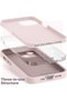 Compatible with iPhone 14 Case with Screen Protector (Camera Protection & Soft Microfiber Lin - 5