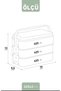 Layered Lunch Box - 3-Layer Leak-Proof Food Container (with Fork and Spoon) 1260 ml - 5