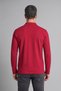 100% Cotton Regular Fit Polo Collar Pique Long Sleeve Basic T-Shirt J1274Ax26Wn - 5