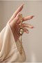 Women's Steel Watch Gold Color Premium Old Money Vintage Oval Dial Elegant Bracelet Model Stylish Classic Women's Wristwatch |   Limited Edition 2027 - 2