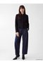 Black Judge Collar Women's Blazer Jacket - 2