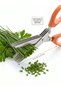 Multi-Purpose Chopping Scissors, Greenery, Vegetable, Fruit, Parsley Chopper, 5-Blade Cutting Kitchen Scissors - 2