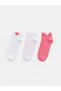 I Embroidered Women's Booties Socks 3-Piece Set from Freezen Store - 2