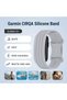 حزام سيليكون متوافق مع سوار Garmin CIRQA الذكي - 3