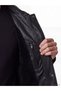 Esvab • Modern & Distinctive Standard Fit Men's Leather Look Coat - 4