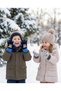 (1-4) Year Old Baby Children's Gloves 2-Piece Set Winter Soft Texture Knitted Gloves