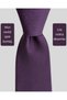 Lilac Dot Patterned Purple Silk Tie – 7.5 cm Wide - 2