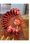 Licensed 3D Printed Squirrel Model, Flexible Animals Toy Statue, Movable Joints, Home Office Decor, Interesting Toys, 1 Piece Boxed - 2