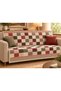 Multi-Purpose Sofa Cover,Sofa Bed Cover Set with Non-Slip Sponge 3,3,1,1 - 6