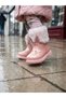 Waterproof Thermal Warm Lined Girls' Rain Boots - 3