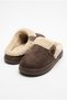 Unisex, Plush Lined, Button Detail, Closed Front, Thick Sole, Comfortable House Slippers - 6
