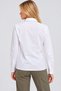 Women's White Premium Slim Long Sleeve Classic Shirt - 5