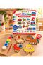 Wooden Painting Set Farm Animals 10 Pieces Mdf Figures Acrylic Paint and Brush Ages 3+ - 2