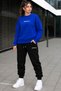 Zero-Collar Shardooned Sweatshirt Seasonal Brooklyn Printed Women'S/Men's Unisex Model