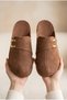 Women'S, Buckle-Strapped, Closed Toe, Stylish Detailing, Comfortable Sole, Daily Home and Outdoor Slippers - 5