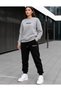 Zero-Collar Shardooned Sweatshirt Seasonal Brooklyn Printed Women'S/Men's Unisex Model