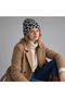 Women's Leopard Pattern Double Color Plush Beret Soft and Stylish Winter Women's Hat - 4
