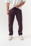Softline Panda Fabric Hooded Zippered Men's Set with Stripe Detail - 7