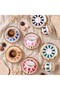 Ar Yıldız Riva 6-Person Luxury Porcelain Coffee Cup Set - 2