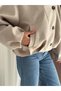 Checked Double-Breasted Collar Buttoned Bomber Jacket - 3